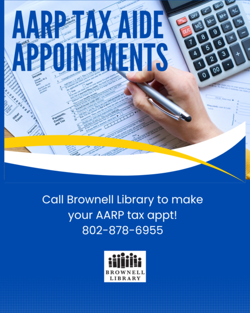 AARP Tax Aide Appointments