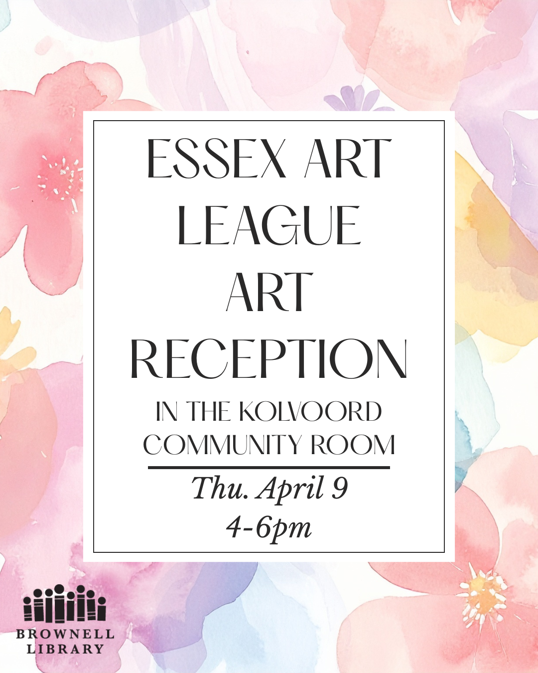 Art Reception – Essex Art League