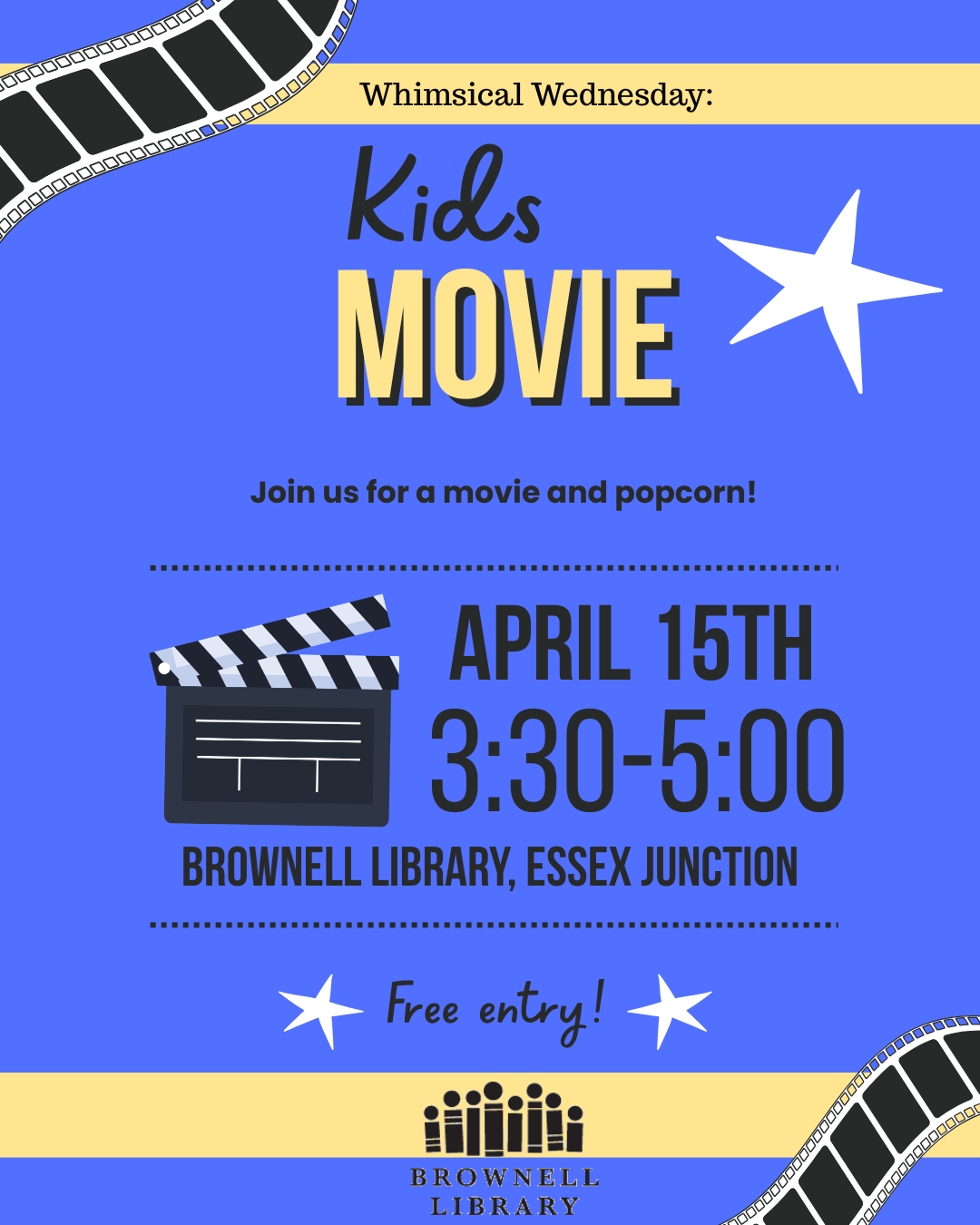 Whimsical Wednesday: Kids Movie