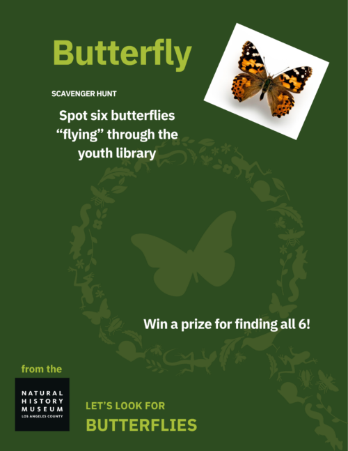 Butterfly Scavenger Hunt May 4 – 30, 2026