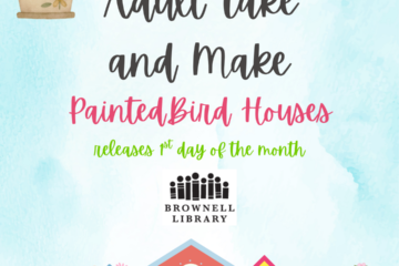 Adult Take and Make Kits - Painted Bird Houses