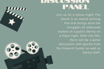 Adult Movie Night with special guests from the Howard Center Wednesday, May 20⋅5:30 – 8:00pm