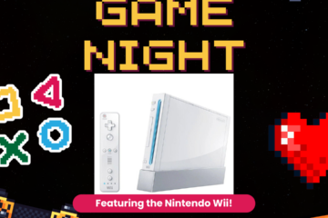 Retro Game Night will happen on Friday, July 31 from 4-5:30 PM.