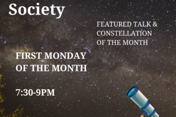 Vermont Astronomical Society Meeting First Monday of the month from 7:30-9pm.