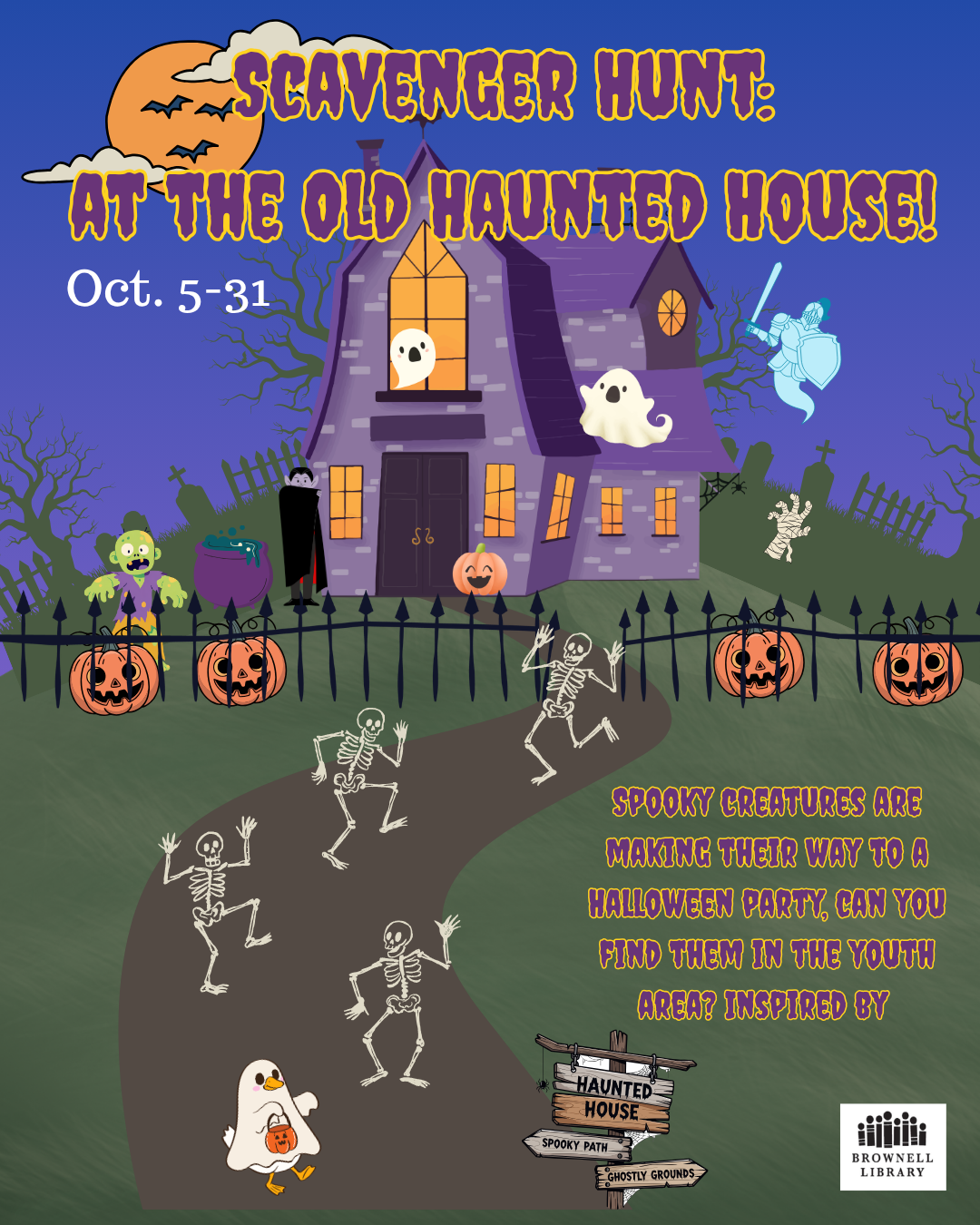Scavenger Hunt: At the Old Haunted House